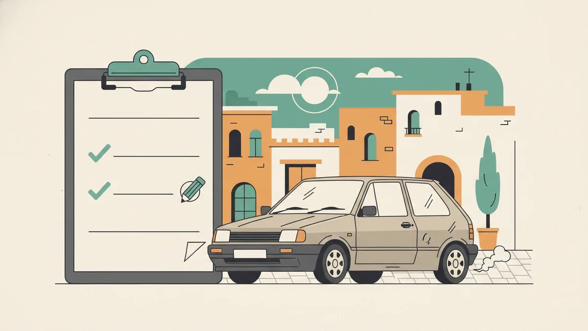 Proceso de compra de un coche de segunda mano