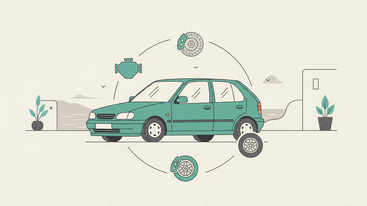 Revisión mecánica de un coche de segunda mano antes de comprarlo